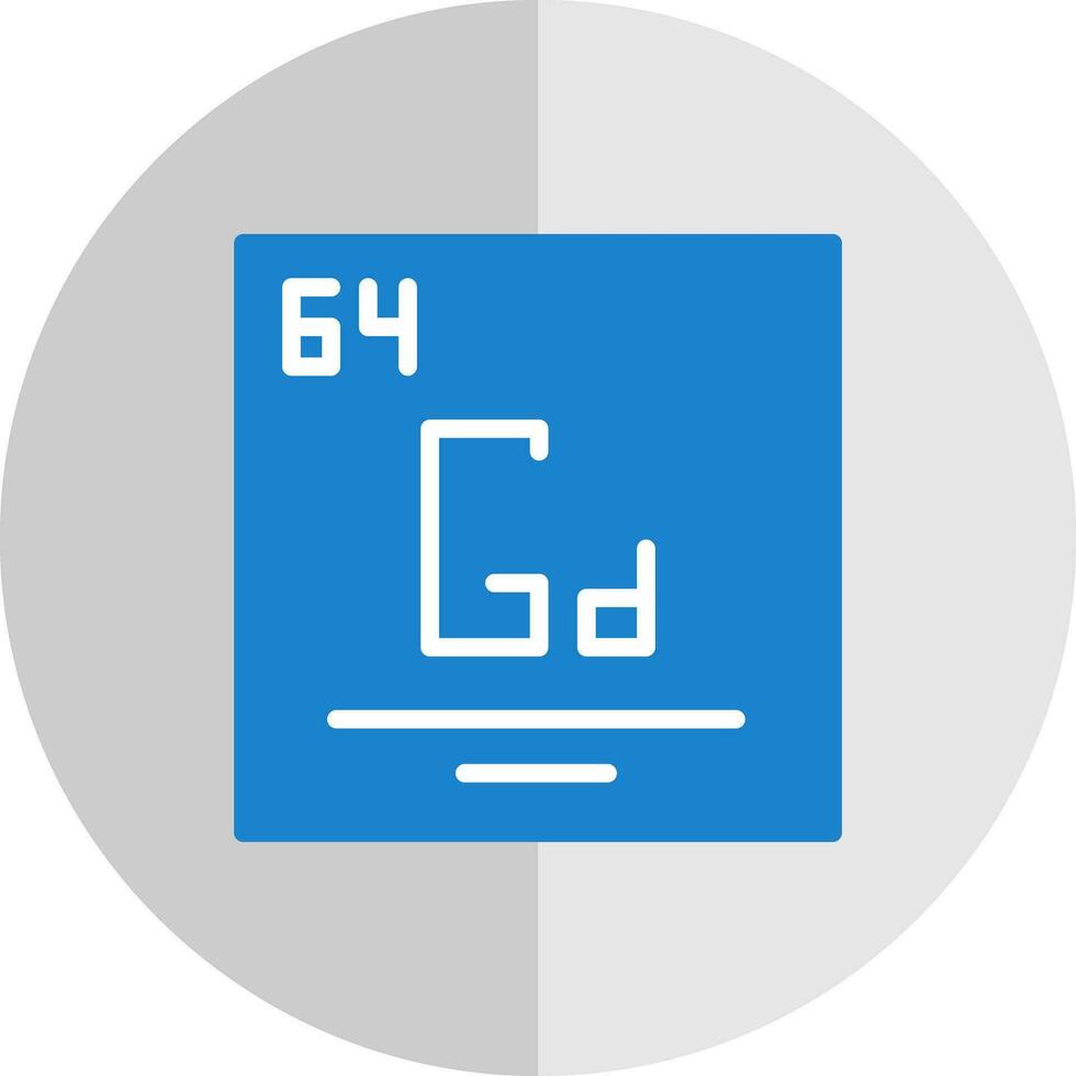Gadolinium Vector Icon Design