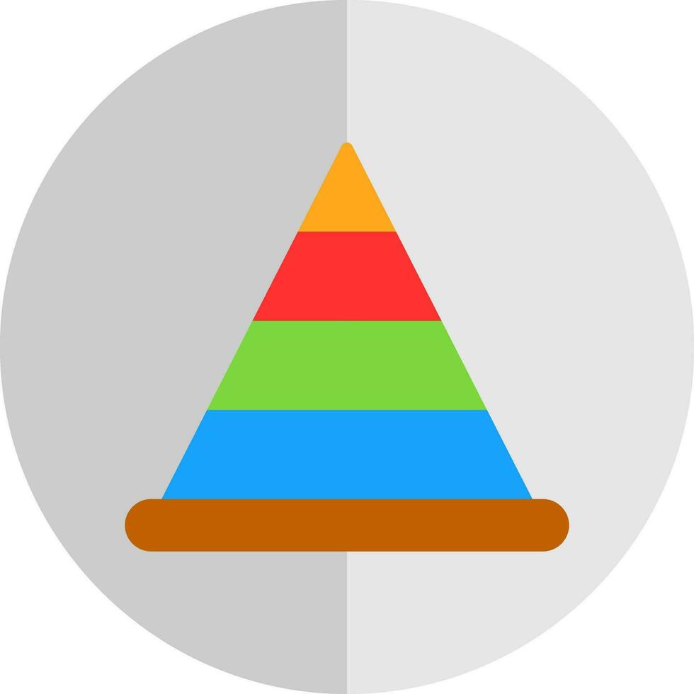 Pyramid Vector Icon Design