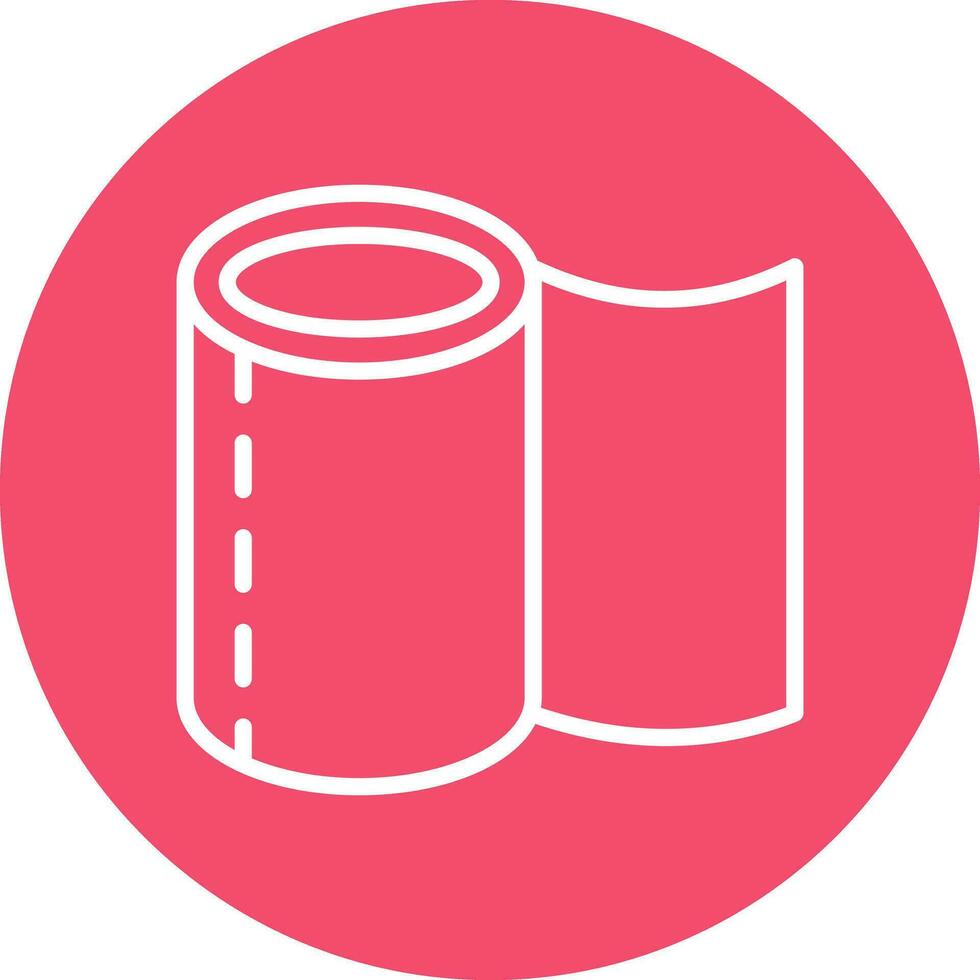 Paper roll Vector Icon Design