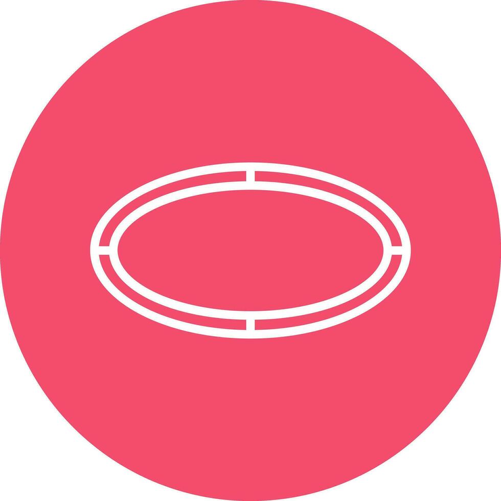 Hula hoop Vector Icon Design