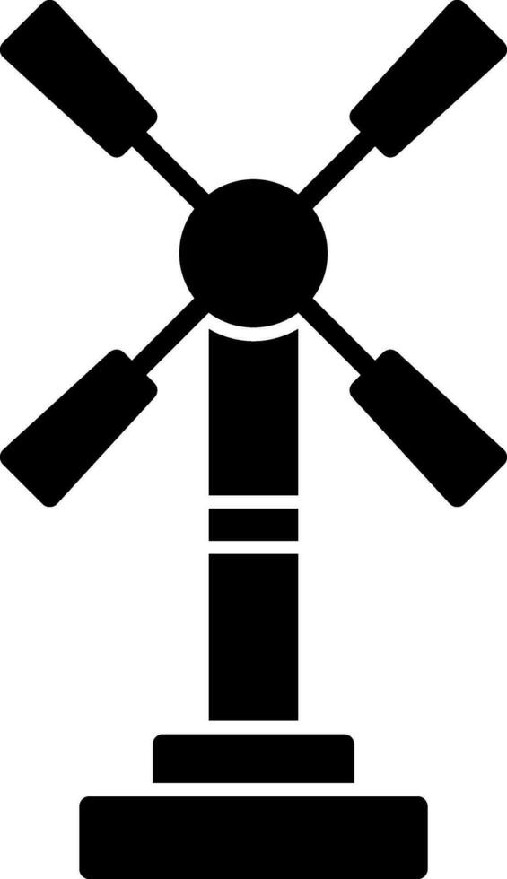 Windmill Vector Icon Design