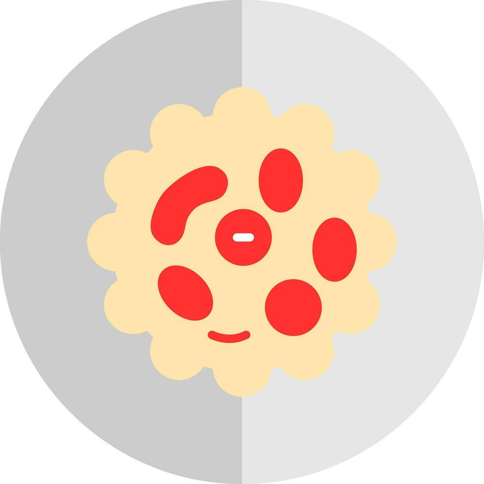 White blood cell Vector Icon Design