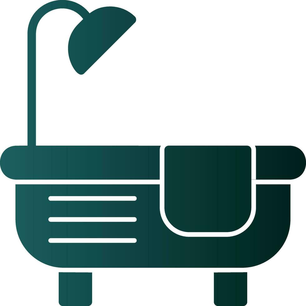 Bathtube Vector Icon Design