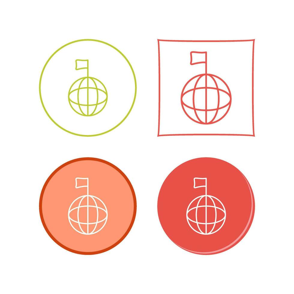 Unique Global Signals Vector Icon