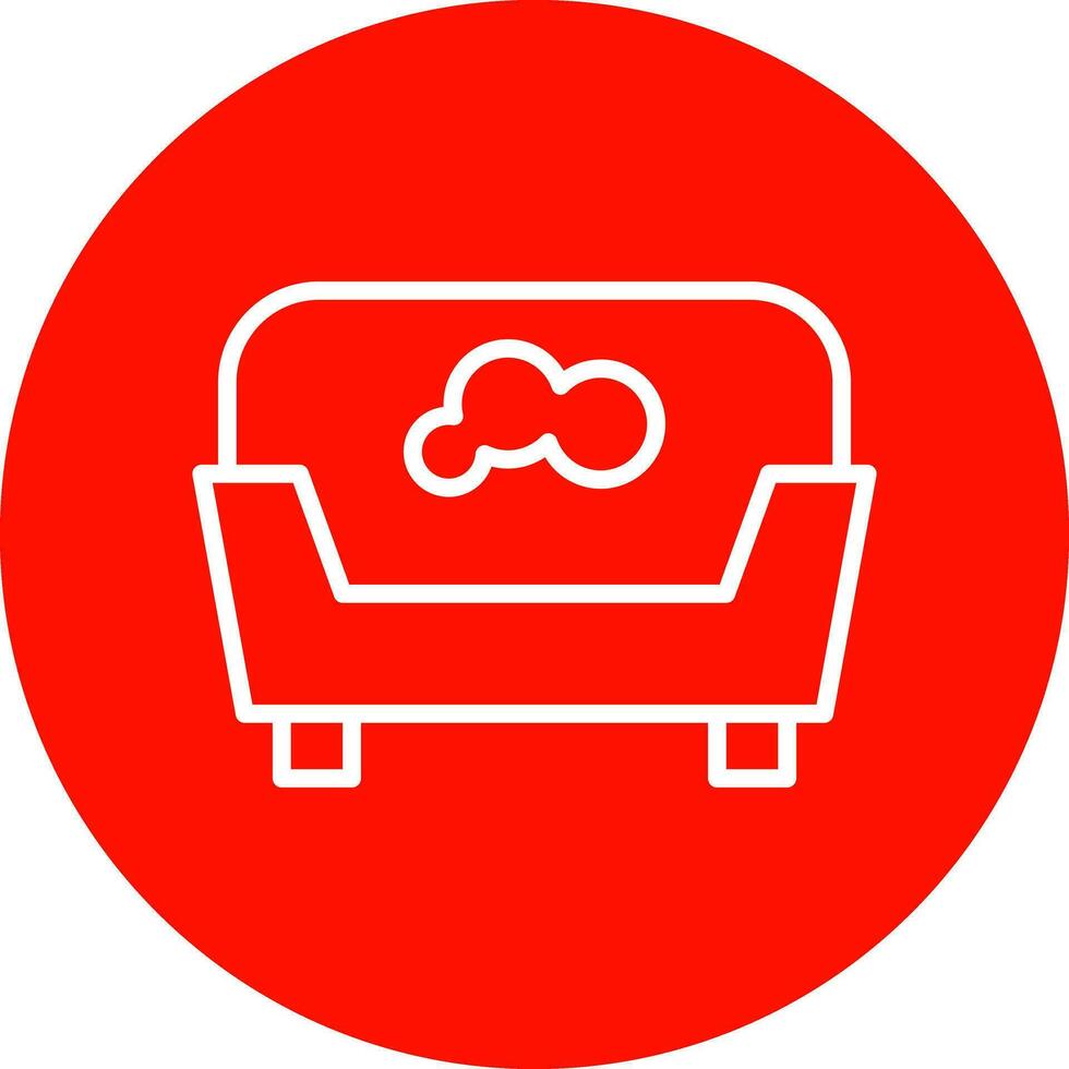 Pet bed Vector Icon Design