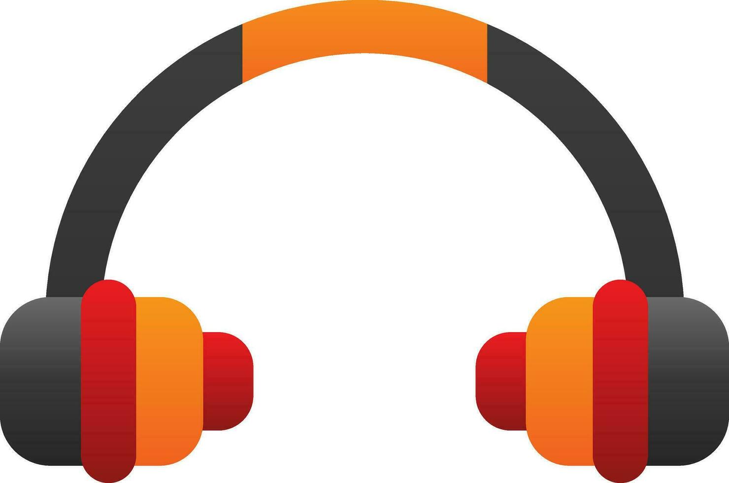 diseño de icono de vector de auriculares