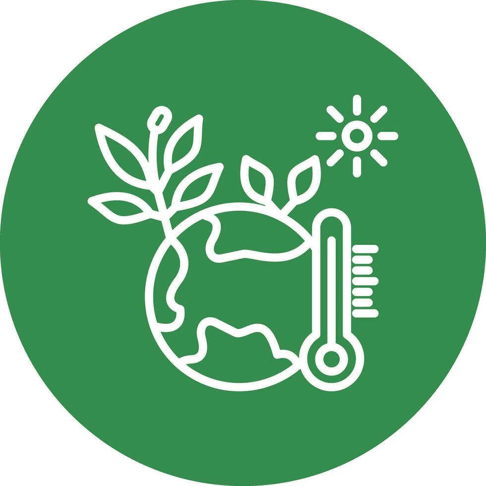 Climate change Vector Icon Design