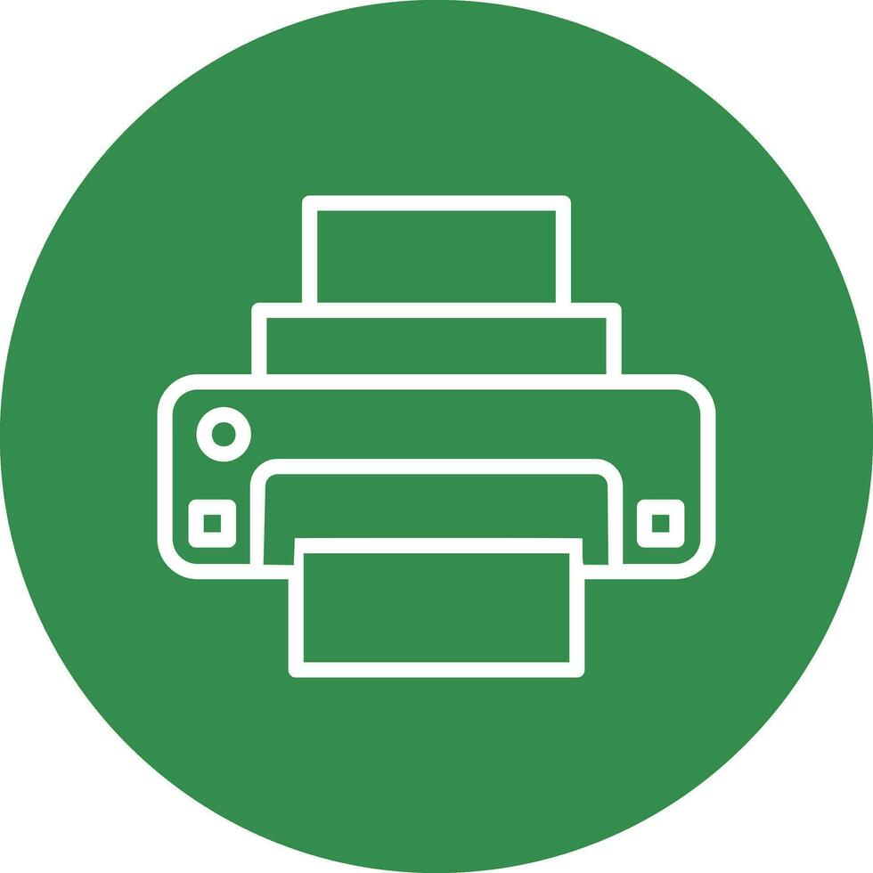 Printer Vector Icon Design