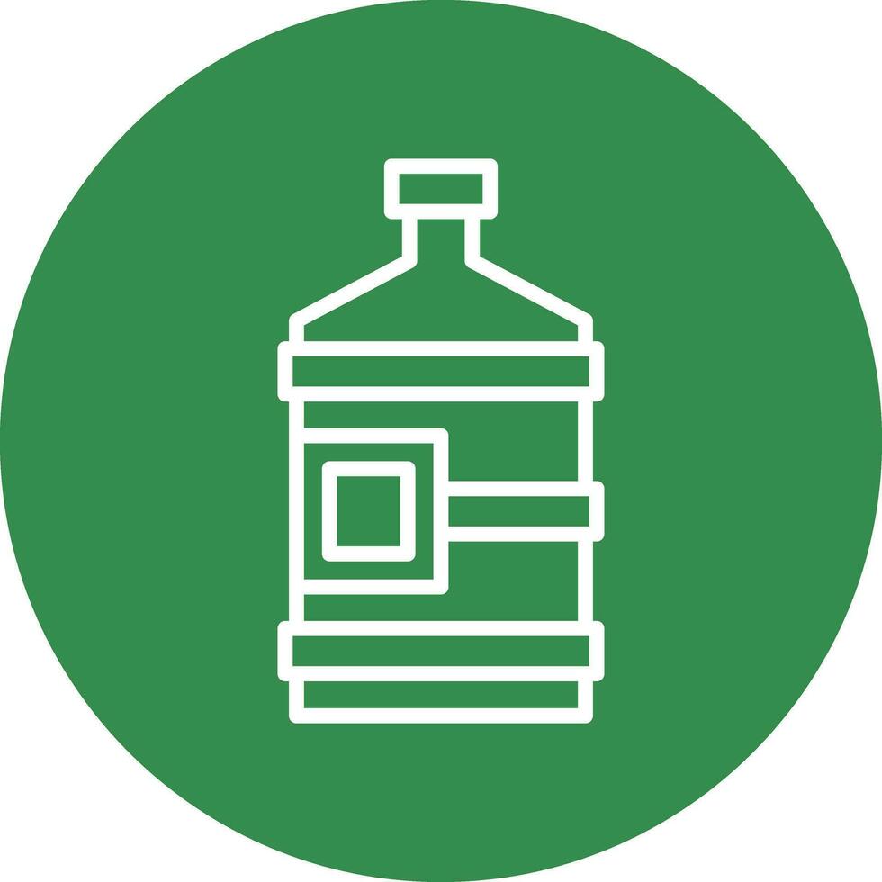 diseño de icono de vector de botella de agua