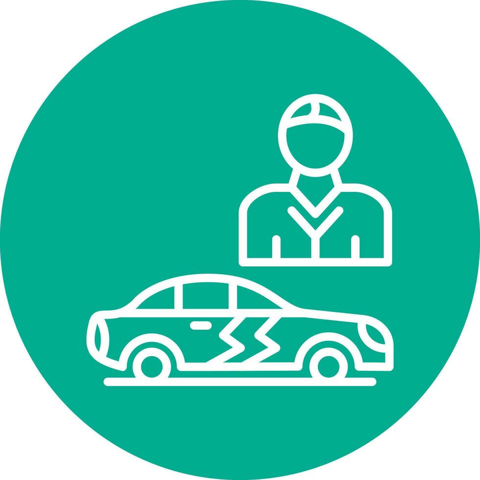 Salesman Vector Icon Design