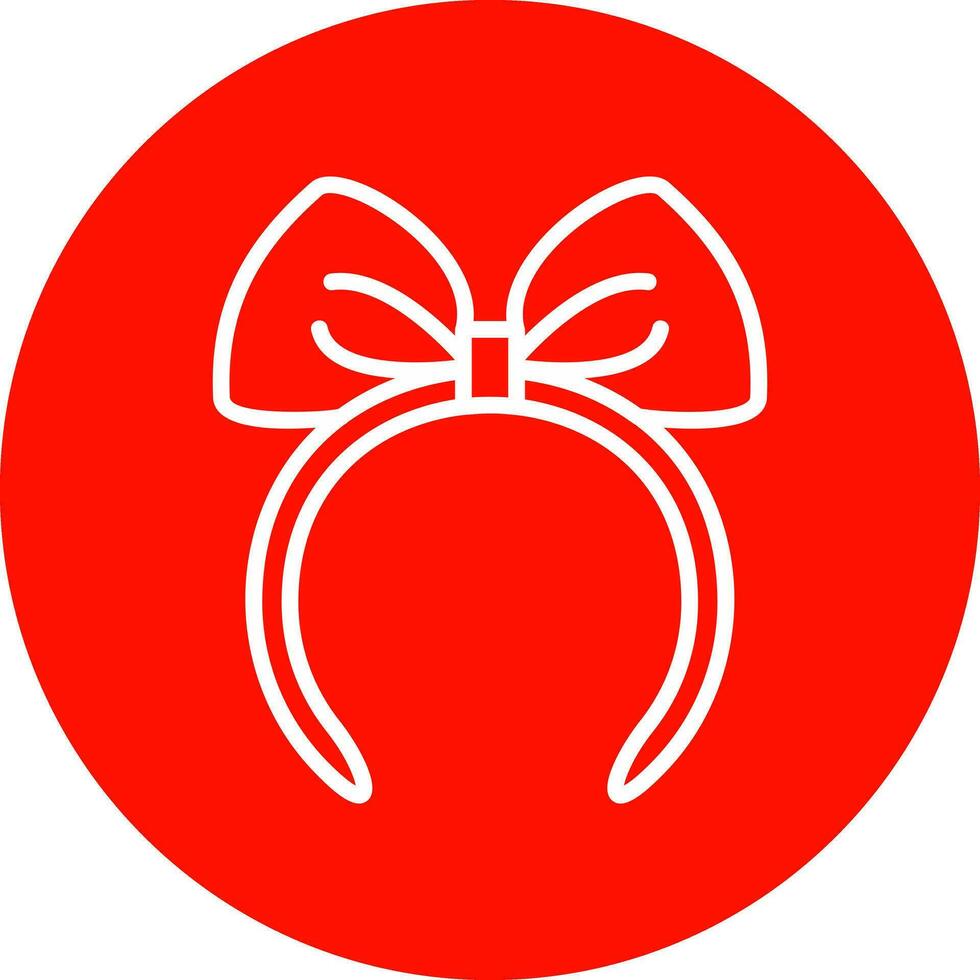 Headband Vector Icon Design