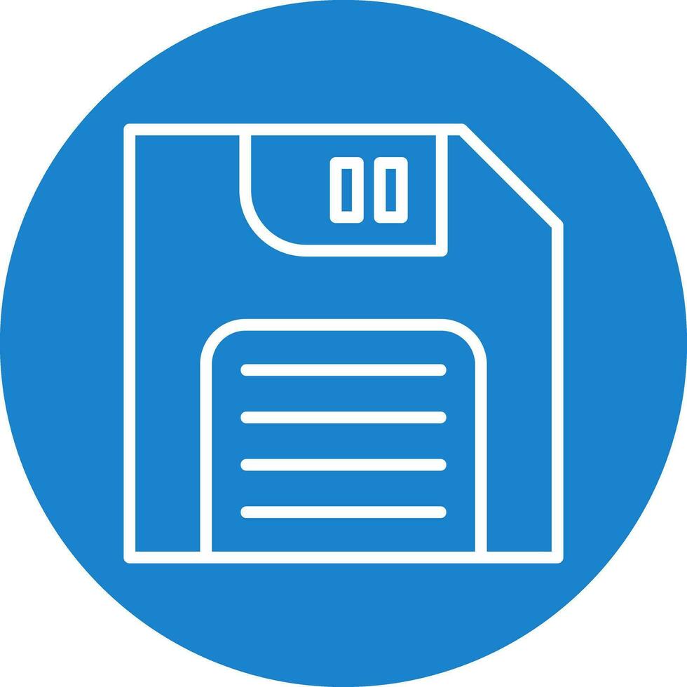 Diskette Vector Icon Design