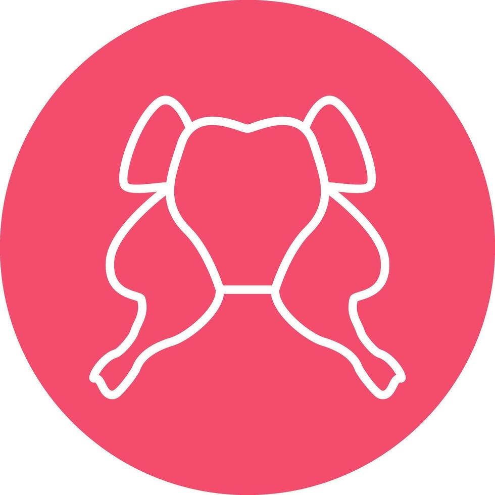 Chicken Vector Icon Design