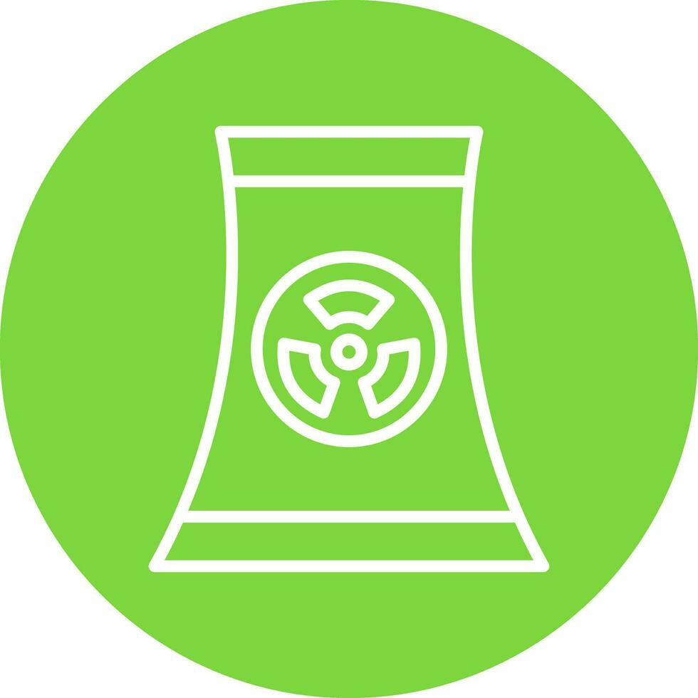 Nuclear Vector Icon Design