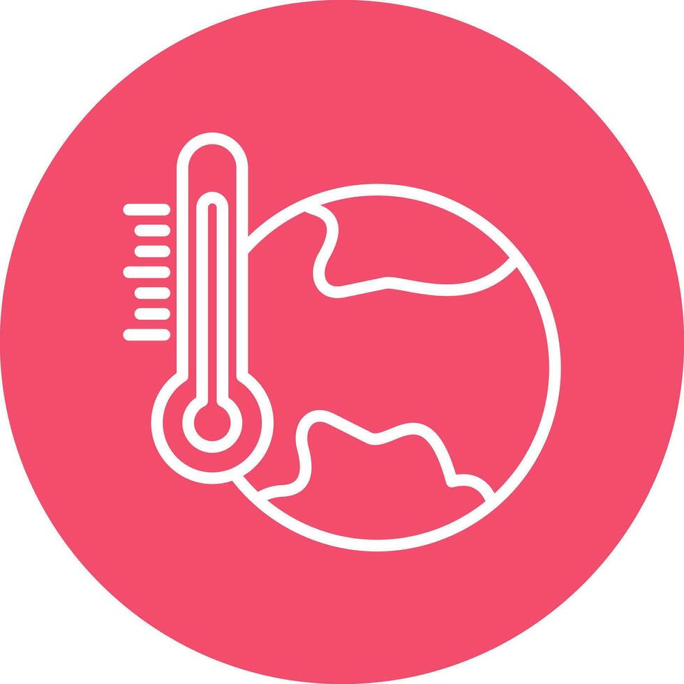 Global warming Vector Icon Design