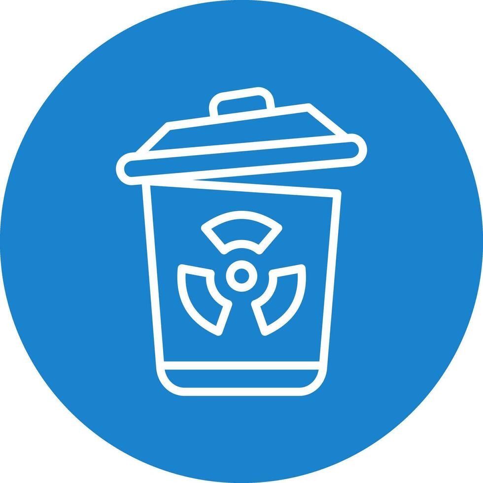 Toxic waste Vector Icon Design