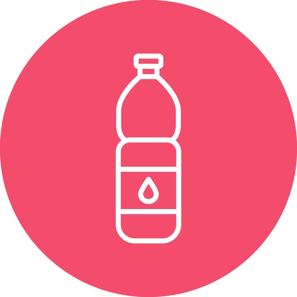 Plastic bottles Vector Icon Design