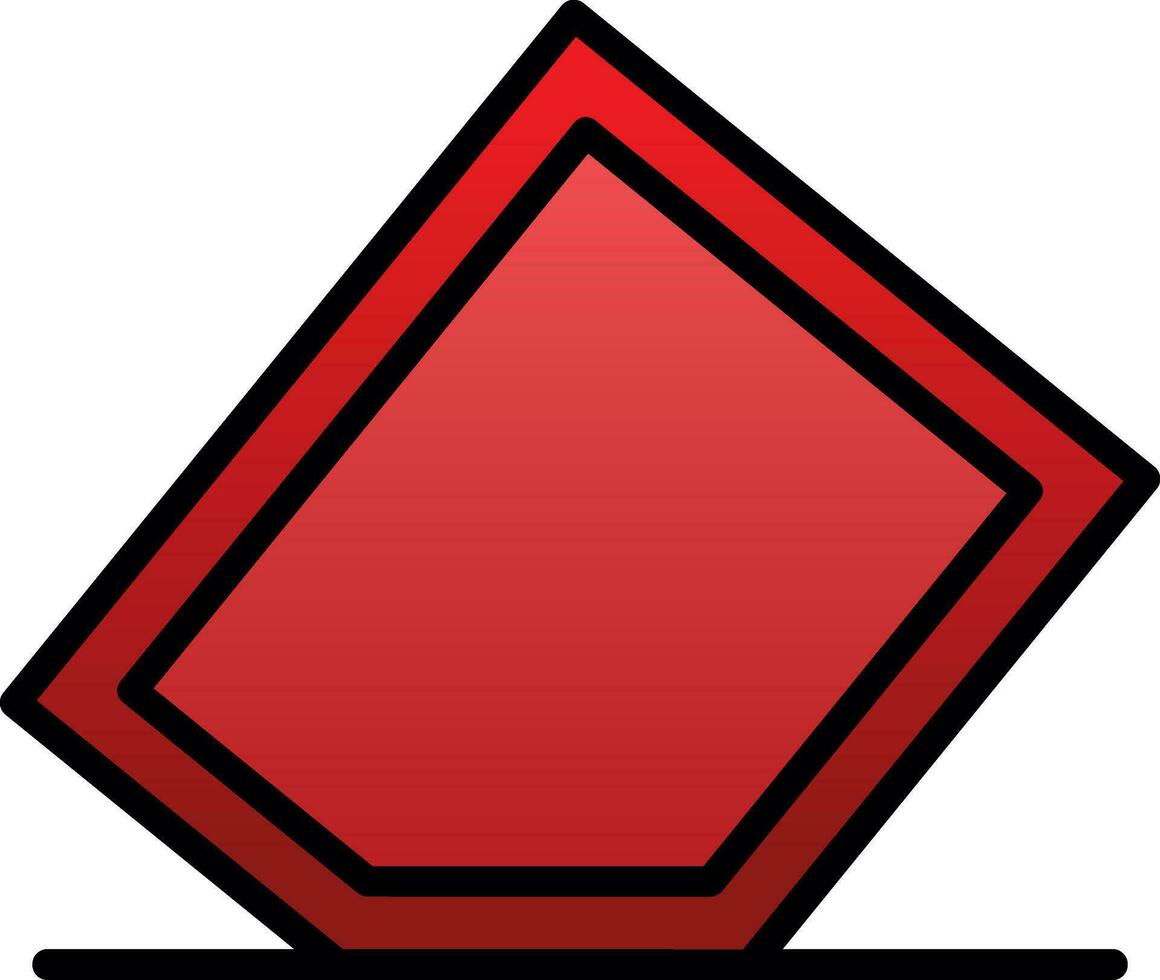 Eraser Vector Icon Design
