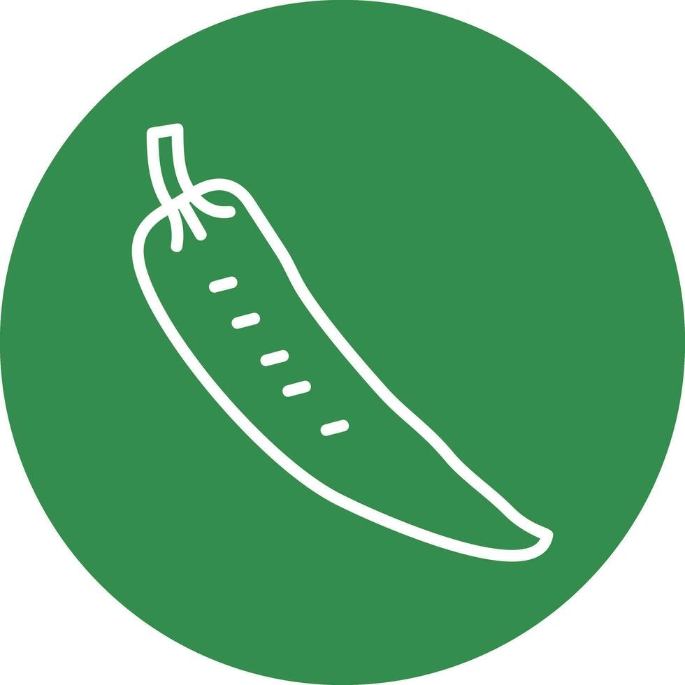 Chilli Vector Icon Design