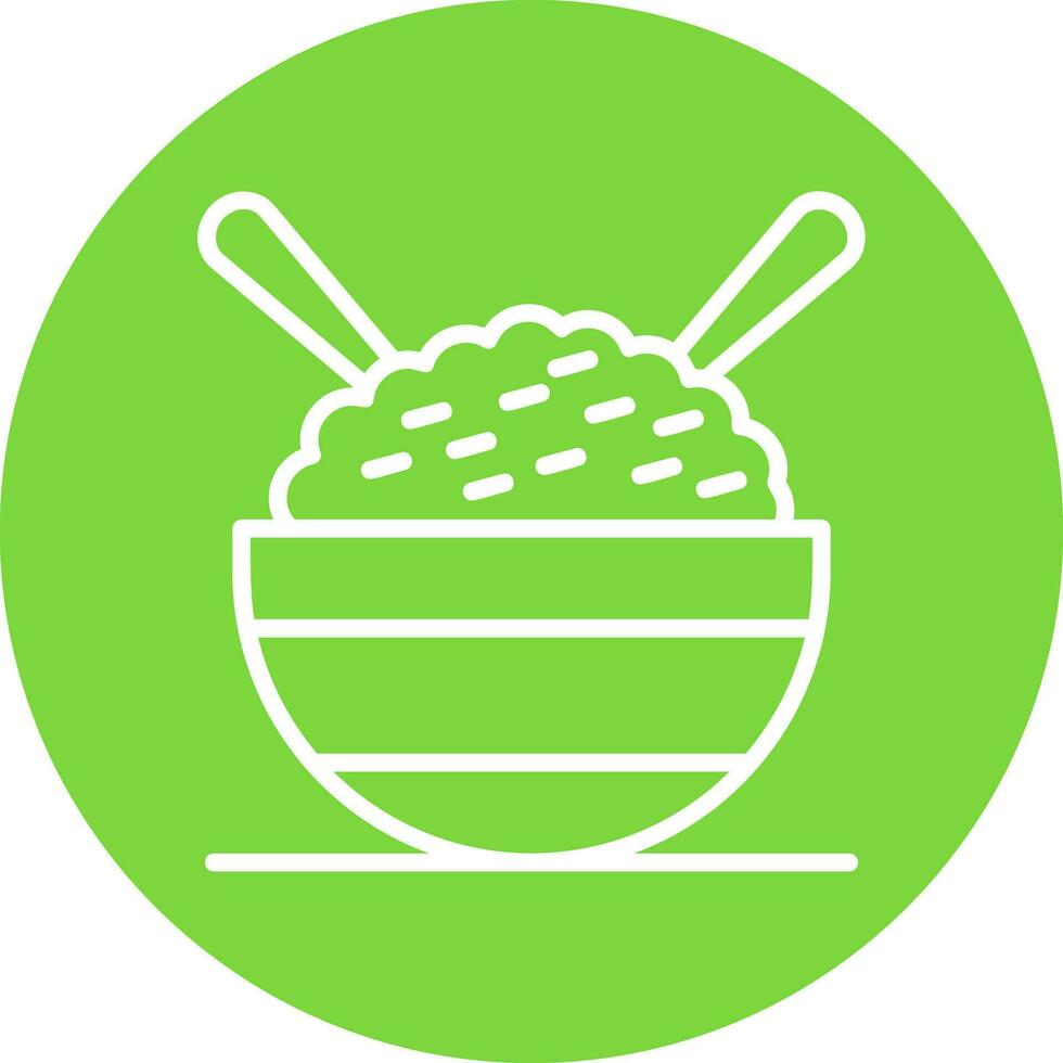 Aromatic rice Vector Icon Design