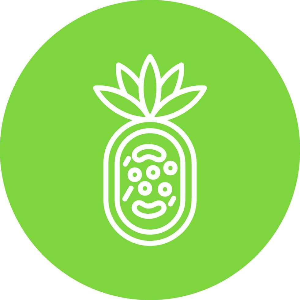 Khao almohadilla vector icono diseño