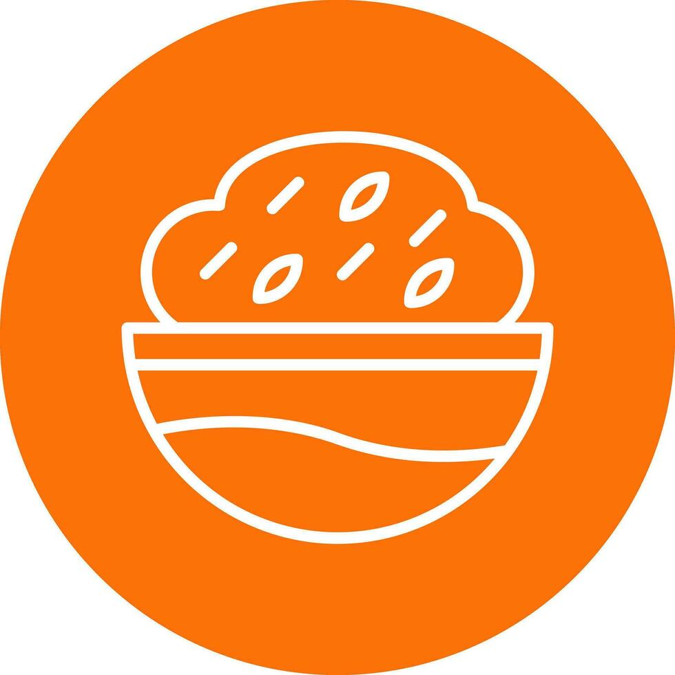 Red curry Vector Icon Design