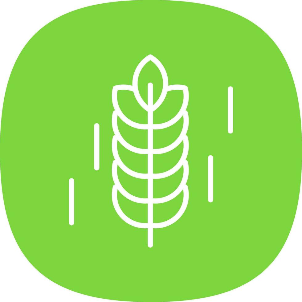 Wheat Vector Icon Design
