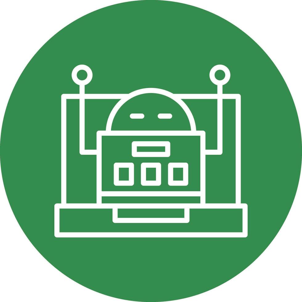Robot Vector Icon Design