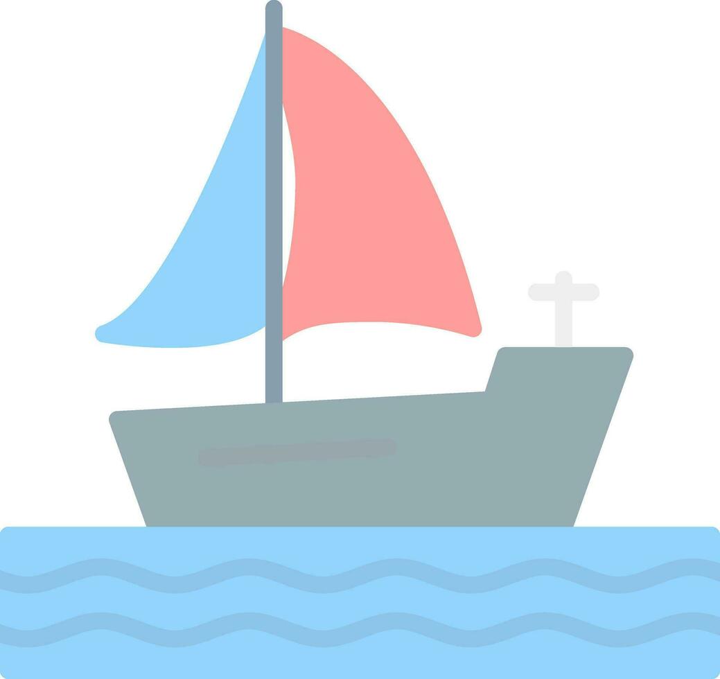 diseño de icono de vector de barco