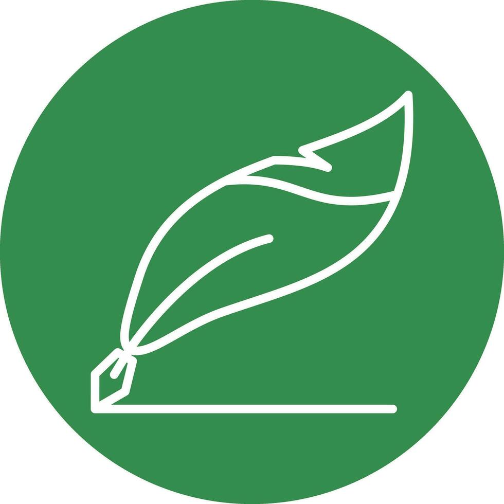 Quill pen Vector Icon Design