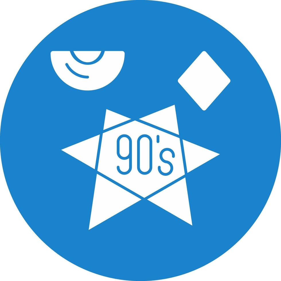 90s Vector Icon Design