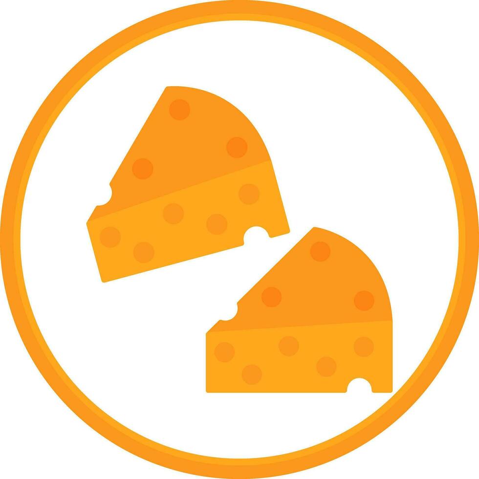 Cheese Vector Icon Design