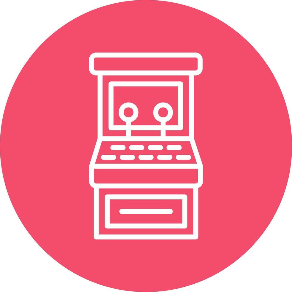 Arcade machine Vector Icon Design