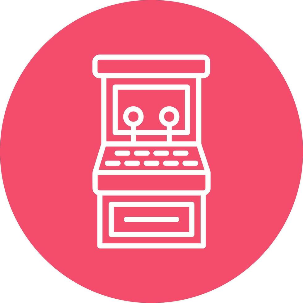 Arcade machine Vector Icon Design