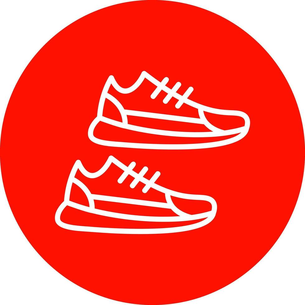 Sneakers Vector Icon Design