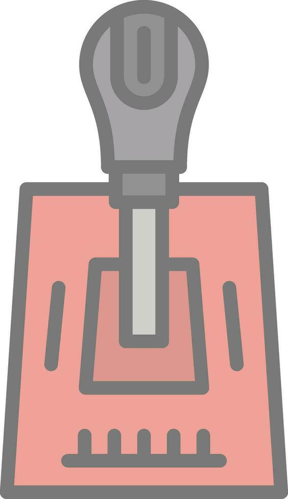 Gearshift Vector Icon Design