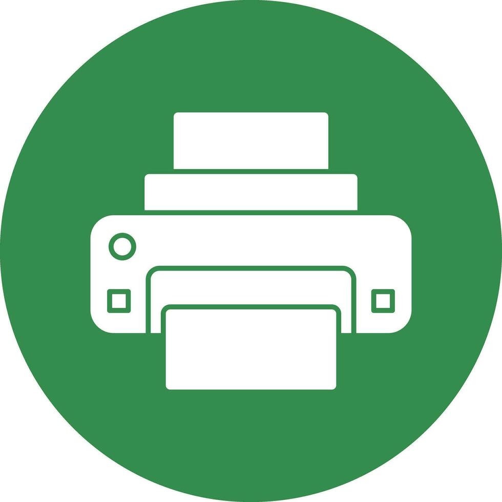 Printer Vector Icon Design