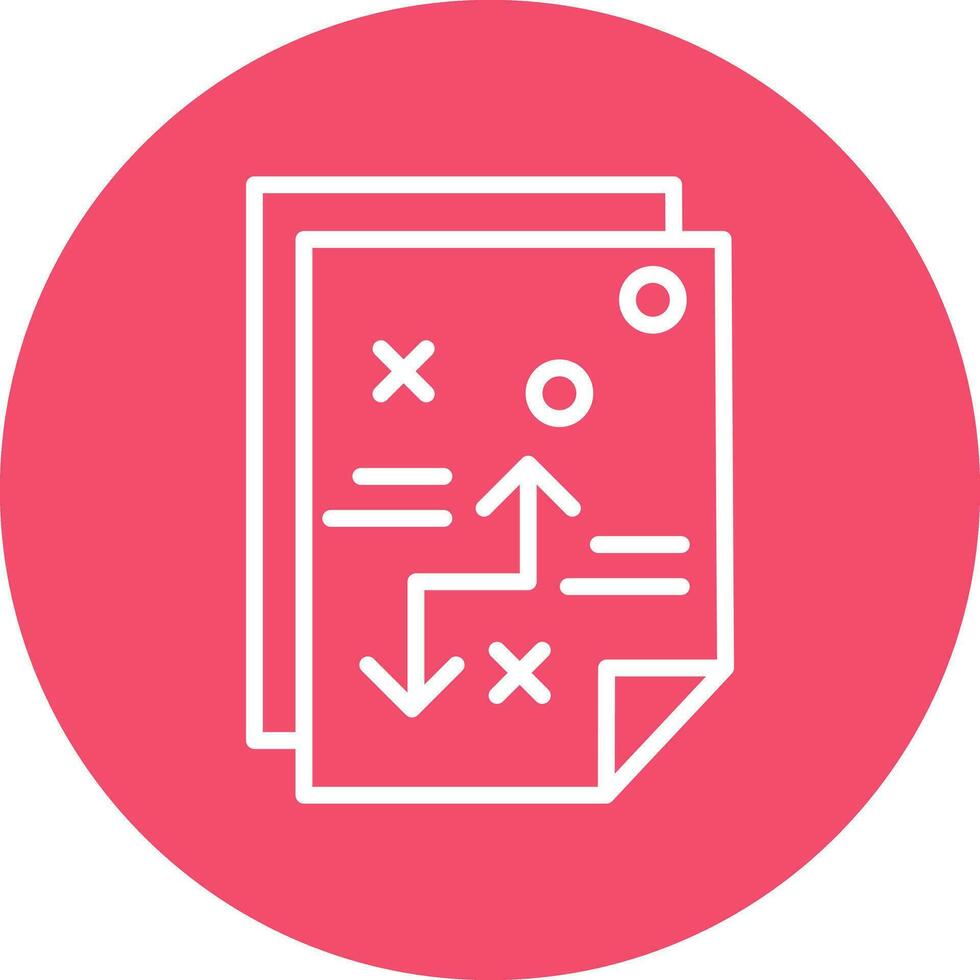 Planning Vector Icon Design