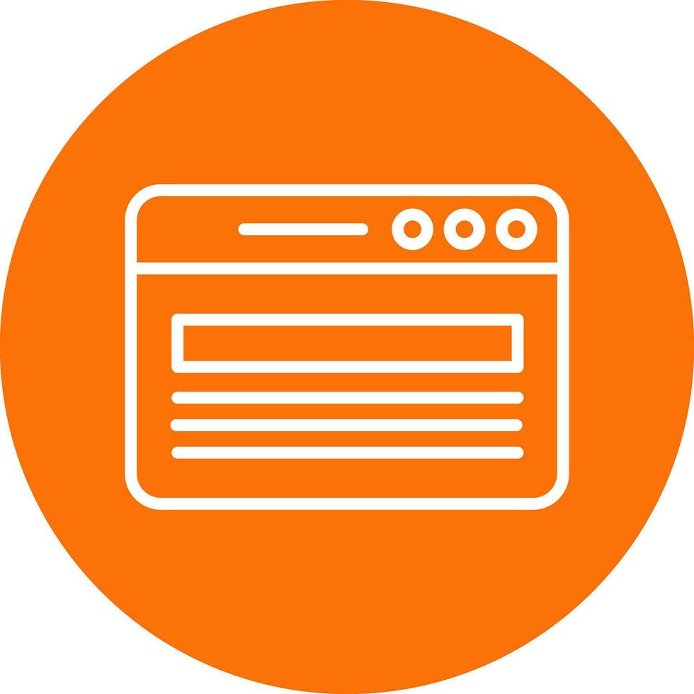 Web page Vector Icon Design