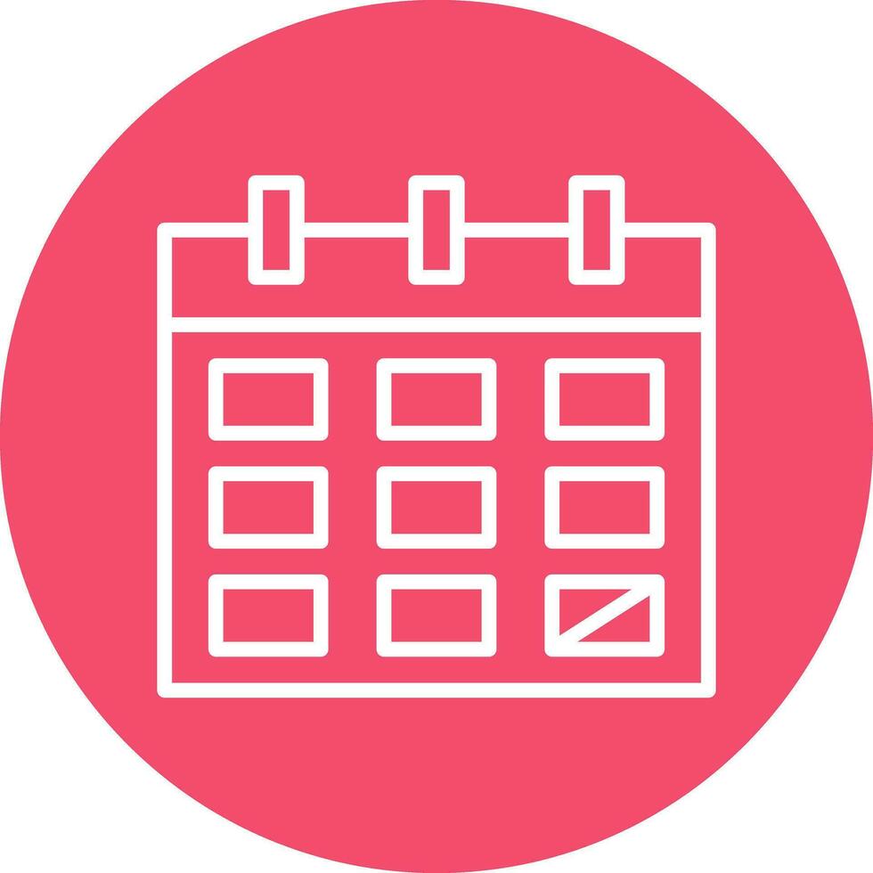 Calendar Vector Icon Design