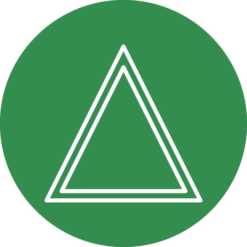 Triangle Vector Icon Design
