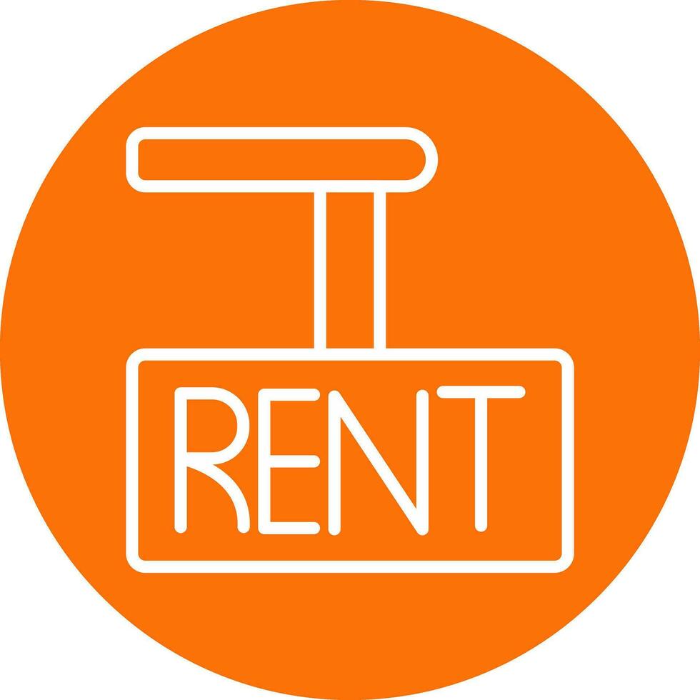 Rent Vector Icon Design
