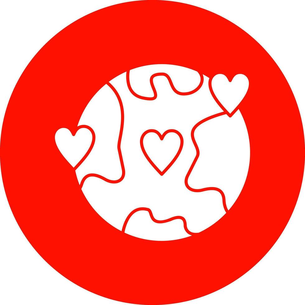 Mother earth day Vector Icon Design