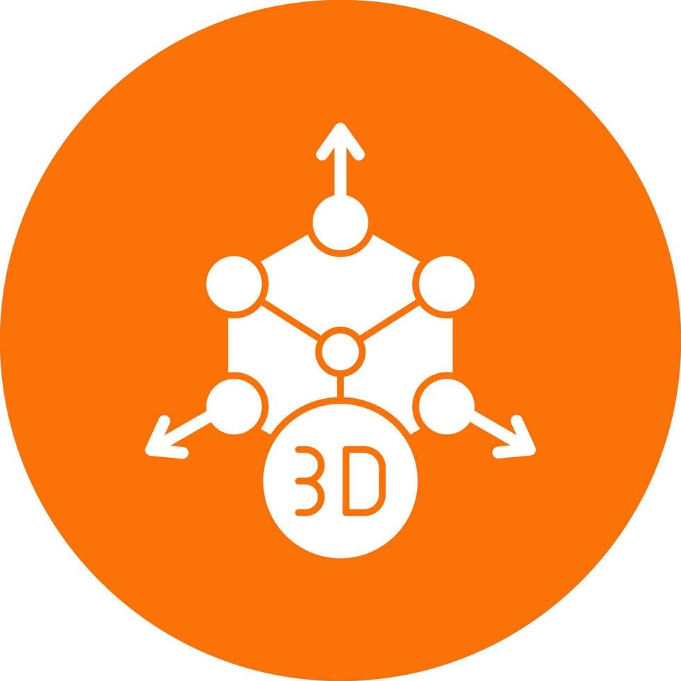3d modeling Vector Icon Design