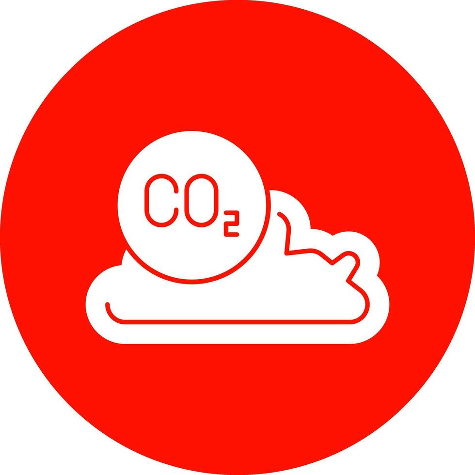 Carbon dioxide Vector Icon Design