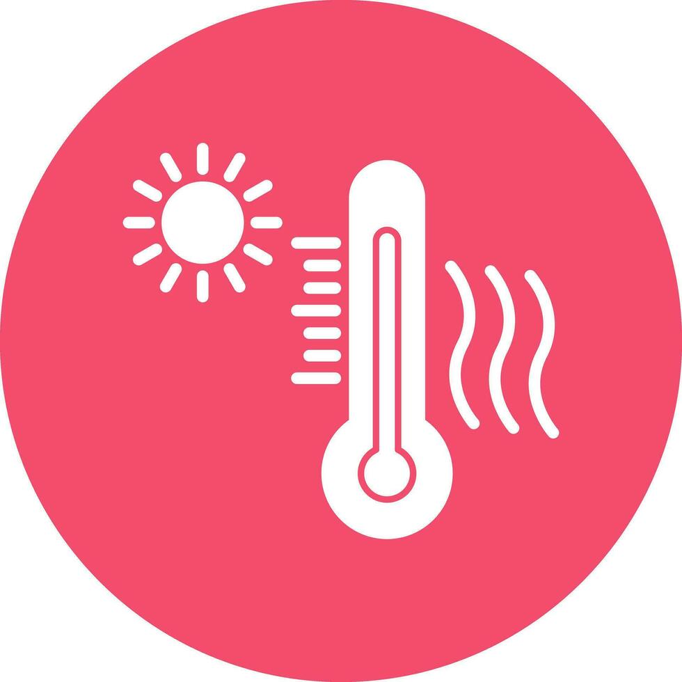Heat wave Vector Icon Design