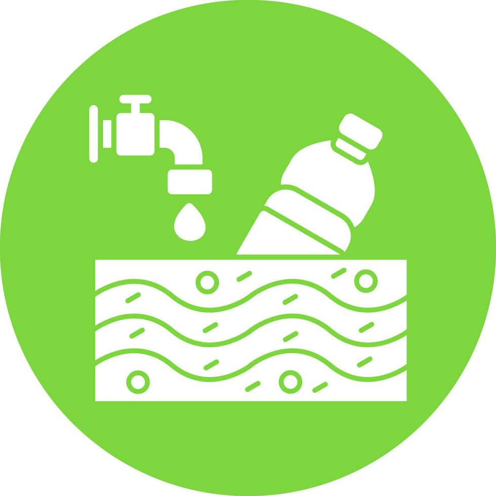 Water pollution Vector Icon Design