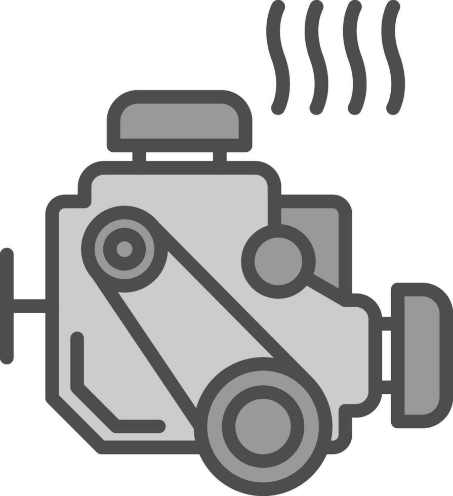 diseño de icono de vector de motor