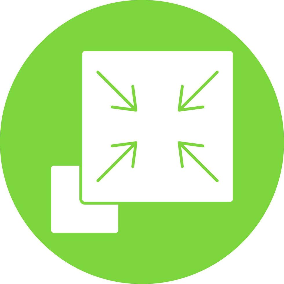 Resizing Vector Icon Design