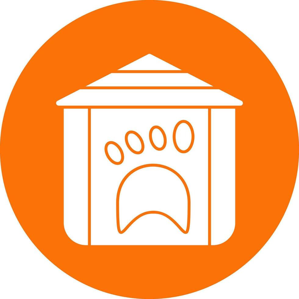 Animal shelter Vector Icon Design